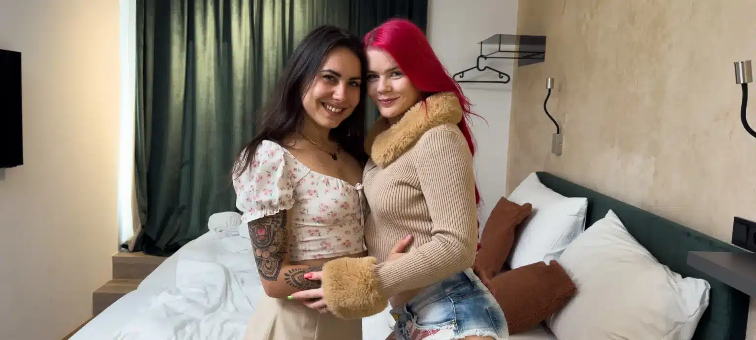 Mia May und Jenny Stella beim gemeinsamen Treffen in Berlin
